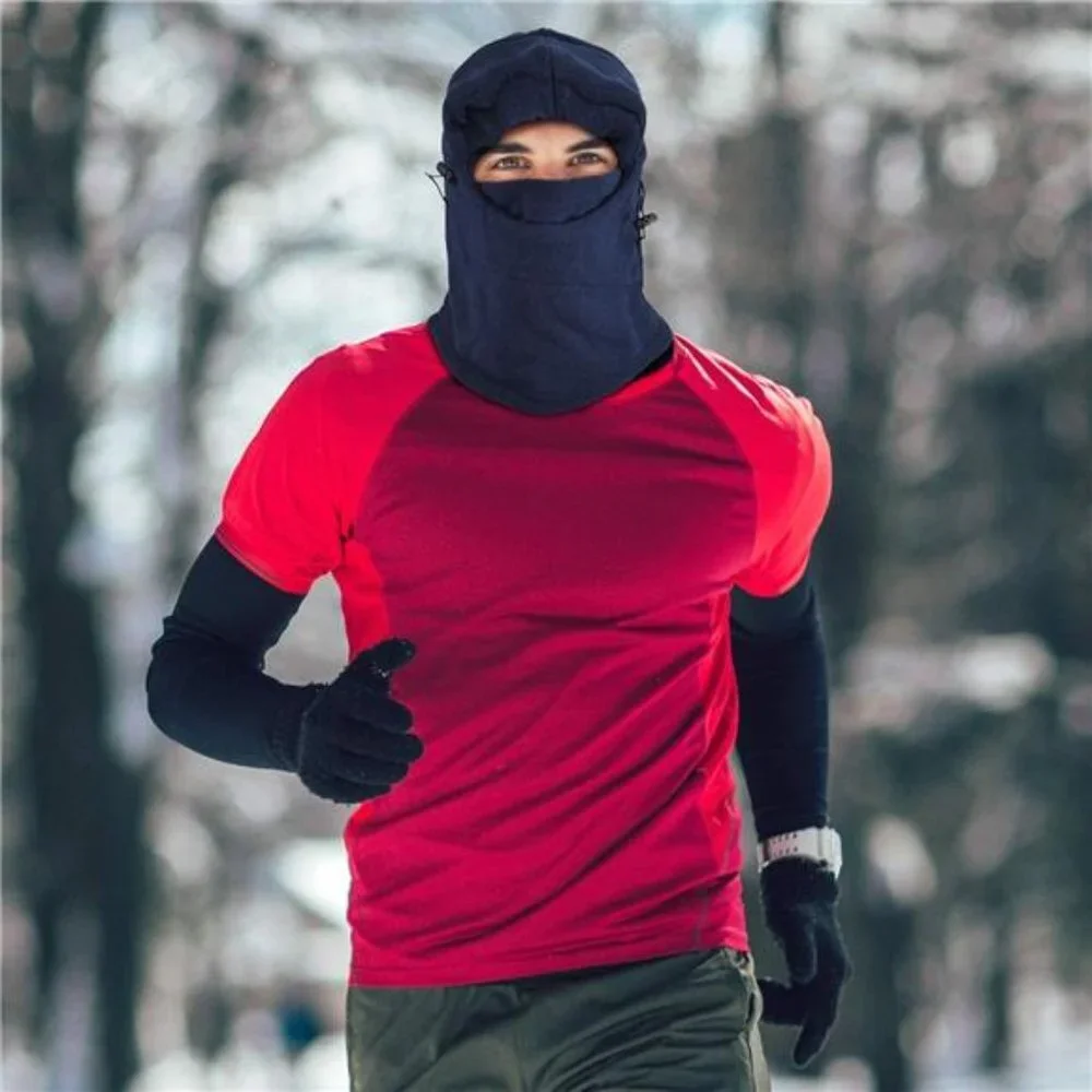 3 Pieces Thicken Winter Hood Headwear Windproof Ski Face Coverings Unisex